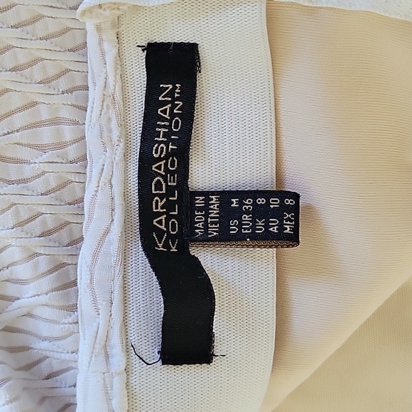 Cream Kardashian Pencil Skirt - Picture 3 of 4